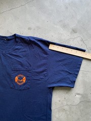 Harley-Davidson Men T-Shirt XL Regular Fit Navy Blue Cottton Tee Vintage Biker