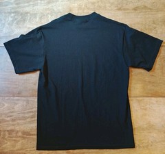 Shaka Wear Heavyweight Cotton  T‑Shirt  Black  Los Angeles Streetwear Size Large