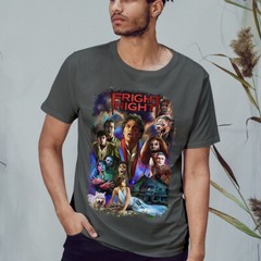 Fright Night (1985) Movie Poster Inspired T-Shirt Retro 80s Tee Unisex