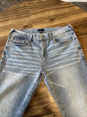 True Religion Mens Light Wash Denim Jeans 38