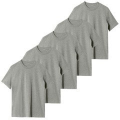 Uneek 5 PACK Unisex Mens CLASSIC T-SHIRT Plain 100% Cotton Blank Tee T shirt TOP