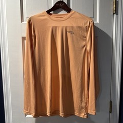 Reel Life Long Sleeve UV Mens Size Large Apricot Defender Lightweight