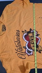 2pc Valabasas Vintage Tattoo Embelleshed Love Heart Inspire Tee Shirt Men XL EUC