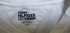 Tommy Hilfiger Men’s Short Sleeve T-Shirt Large, White