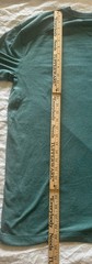 Duluth Trading Co Mens T-Shirt Green Short Sleeve Cotton Size L Pencil Pocket