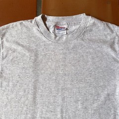 Vintage Hanes Heavyweight 50/50 Men’s M Gray T Shirt Made In USA Ames Iowa 1994