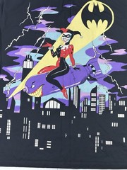 Joker Harley Quinn Batman Graphic T-Shirt 3XL Double Sided DC Comics 2023