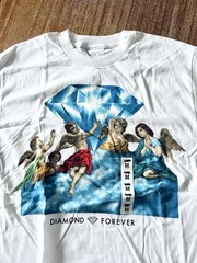 NEW Diamond Supply Co. T-shirt Tee Shirt S Small White Forever Angels Cherubs DS