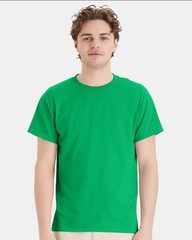 Hanes 5170 5XL EcoSmart Crewneck Short Sleeve Tee Pit to Pit 31″ Kelly Green
