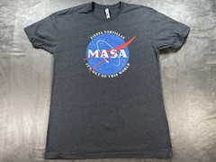 Fiesta Tortillas Gray MASA It’s out of this World 2 sided Austin Texas Shirt Med