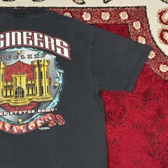 Vintage Y2K 7.62 Design United States Army Engineers Let Us Try T Shirt Size L