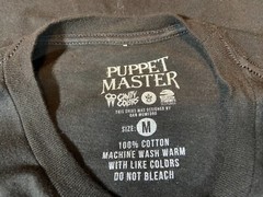 Cavity Colors Puppet Master Dan Mumford Black Medium T-Shirt