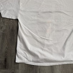 Vintage 2001 Footprints Faith Walk Shirt Mens XL White HIV AIDS Hanes Tee