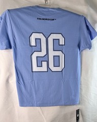 FIFA World Cup 2026 Argentina Blue Graphic Logo Crew Neck T-Shirt Men’s L