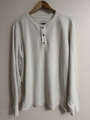 The North Face Crag Henley Shirt – Men’s XL Ivory Performance Layering