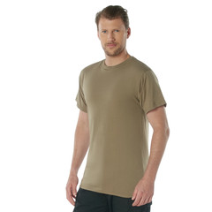 ROTHCO AR 670-1 COYOTE BROWN T-SHIRT size Large NWT