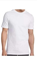 Jockey Generation Men’s Stay New Cotton 3pk Crew Neck T-Shirt – White, Medium