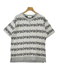 417 T-shirts/Cut & Sewns GrayxCharcoal gray(Flower Pattern) M 2200687008018