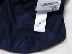 Uniqlo Airism Men Micro Mesh Lightweight Polyester Spandex Size M Blue Tee Top
