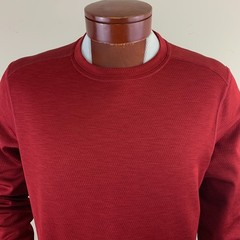 REI Men’s Midweight Long Sleeve Base Layer Top Shirt Crewneck Red Size L NEW