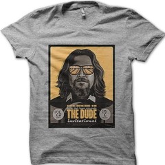 The Big Lebowski Dude poster Walter Sobchak movie printed t-shirt 0013