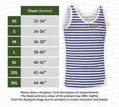 Sailor Top Russian Telnyashka Singlet Military Navy Striped Vest Sleeveless