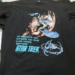 Vintage 6 Piece DRY ROT T-shirt Bundle Eric Clapton Star Trek Advertising 90’s