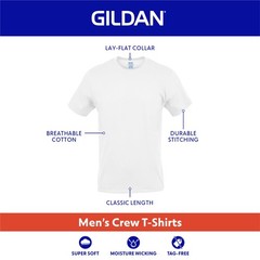 Gildan Men’s Crew T-Shirts, Multipack, Style G1100