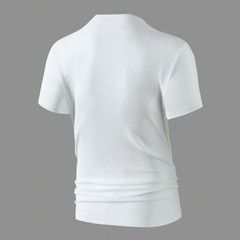 Men’s T-Shirt Short Sleeve Casual Ant Fabric Solid Color Crew Neck Slim T-Shirt