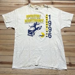 Vintage 1996 Operation Dart Bus Tour Rodeo Shirt Size XL