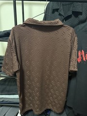 Men’s Brown Oversized Button-Up Shirt Size L Casual style