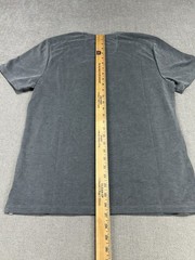 Tommy Bahama Shirt Mens Small Jet Black Crew Neck Short Sleeve