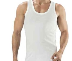100% COTTON MENS VESTS TANK TOP SUMMER TRAINING GYM TOPS PACK PLAIN