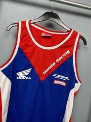 Honda CBR Racing Vintage Mens Sleveless T-Shirt Size L