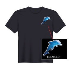 Dolphin Ocean Sea Vacation Wave T-Shirt NEW S, M, L, XL