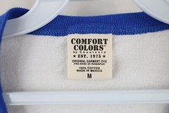Vintage 90s Streetwear Mens Medium Blank Color Block 3/4 Sleeve Raglan T-Shirt