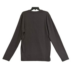Psycho Bunny Henley T-Shirt Men’s XL Long Sleeve Chest Pocket Dark Gray NWT