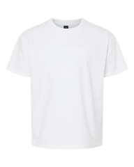 Lot of 5 Gildan® 3000 White Cotton Short Sleeve T-Shirt Adult XL **NEW STYLE**