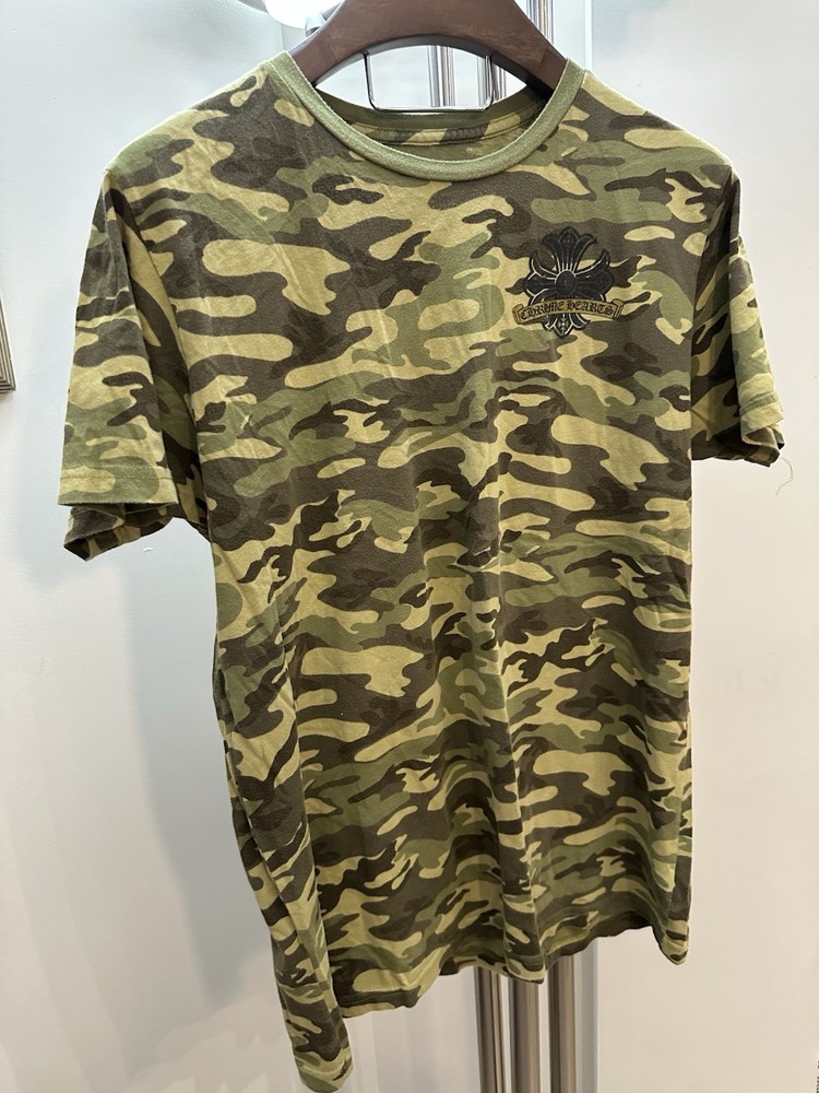 Authentic Chrome Hearts Camo T Shirt Size XXL
