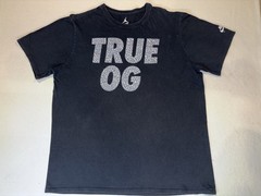 Nike Air Jordan Men’s Short Sleeve T-Shirt True OG Black Size XL