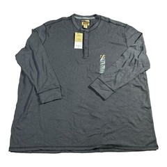 The Foundry Big & Tall Mens 3XL Long Sleeve T-Shirt Charcoal Gray