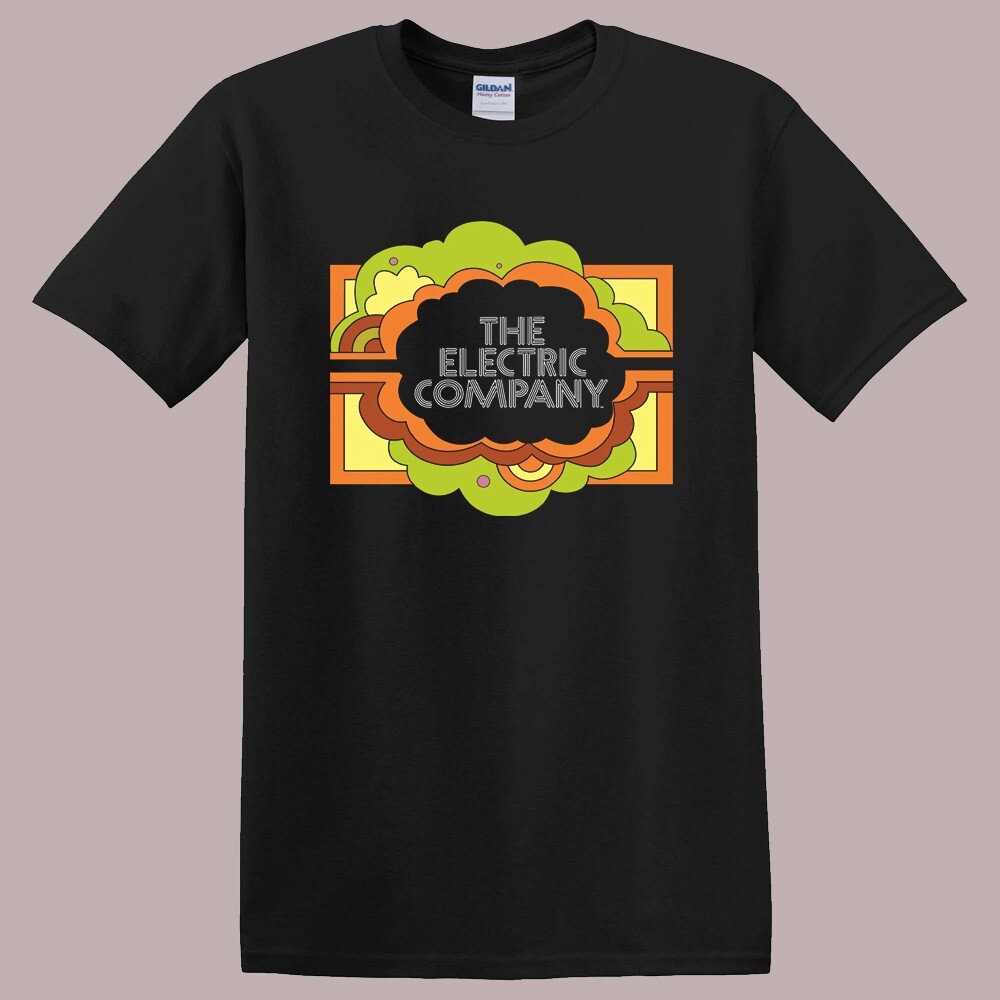 The Electric Company TV Show Men’s Black Size S – 5XL
