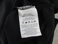 Nike Shirt Mens Extra Large Black Drifit Breathable Performance Crewneck Gym Run