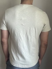 NWT Buck Mason Men’s Tee Enamel Slub 100% Cotton Curved Hem T shirt