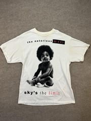 Vintage Brooklyn Mint T-Shirt Mens Large White Notorious B.I.G. Sky’s The Limit