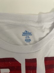 Way to Celebrate Americana True Red White Blue T-Shirt Size S/CH 34-36