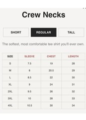 FRESH CLEAN THREADS Men’s Navy Blue Short Sleeve Crew Neck – XL Tall Xlt
