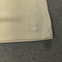 Vintage Gap Shirt Men Large Cream Colorblock Crewneck Contrasting Trim Retro