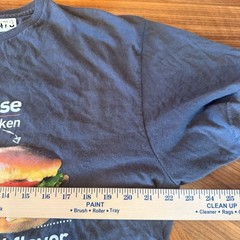 McDonald’s Bacon Clubhouse Sandwich Burger Chicken Formal Flavor Promo Tshirt XL