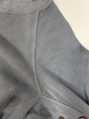 Duluth Trading Co Mens Size Small Gray Waffle Knit Thermal LS Crew Tees B14